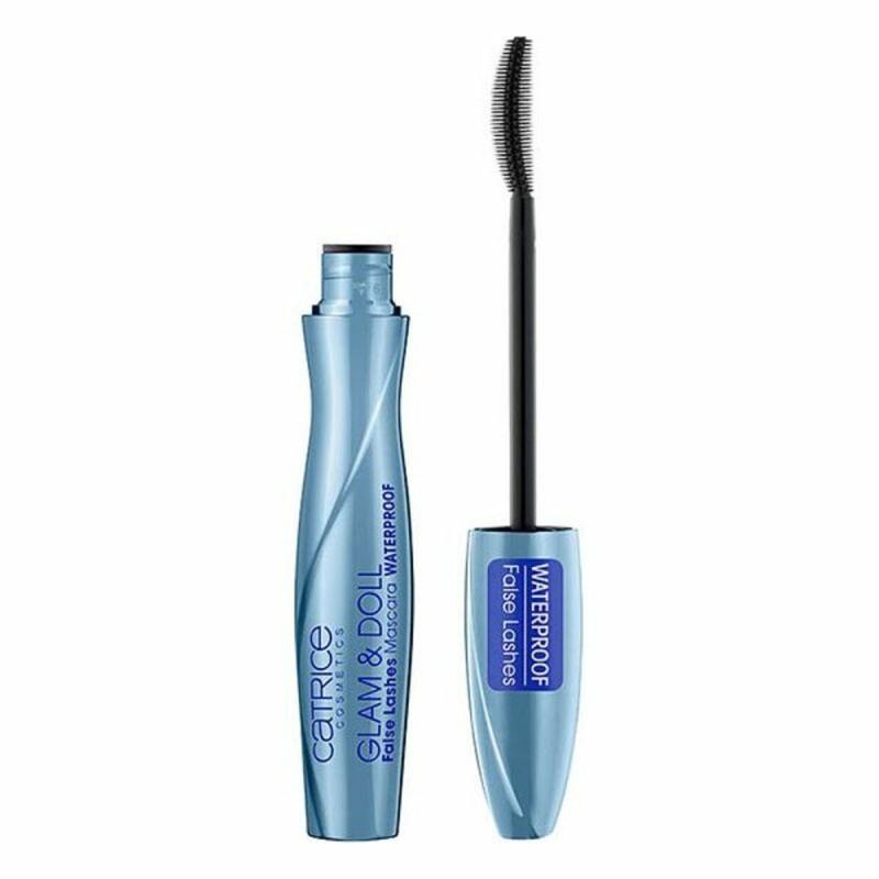 Máscara de Pestañas Efecto Volumen GLAM&DOLL false lashes Catrice (10 ml) waterproof Negro