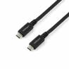 Cable USB C Startech USB315C5C6           Negro