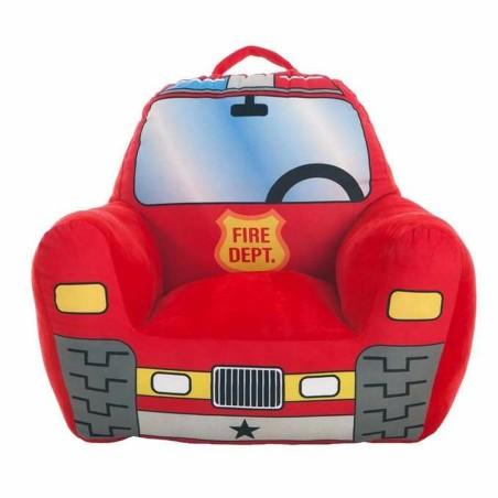 Sillón Infantil Camión de Bomberos 52 x 48 x 51 cm Rojo Acrílico (52 x 48 x 51 cm)