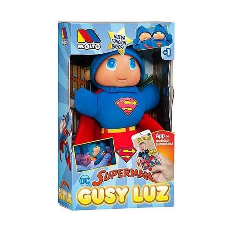 Peluche My Other Me Superman Gusy Luz 28 cm