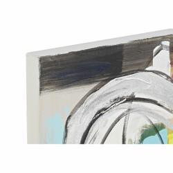 Cuadro DKD Home Decor 60 x 2,8 x 60 cm Abstracto Moderno (3 Piezas)