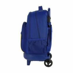 Mochila Escolar con Ruedas Compact F.C. Barcelona 612025918 Azul (33 x 45 x 22 cm)