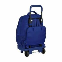 Mochila Escolar con Ruedas Compact F.C. Barcelona 612025918 Azul (33 x 45 x 22 cm)