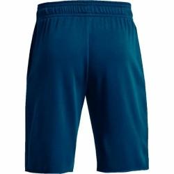 Pantalones Cortos Deportivos para Hombre Under Armour Rival Terry Azul