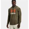 Sudadera con Capucha Hombre Under Armour  Hoodie  Caqui