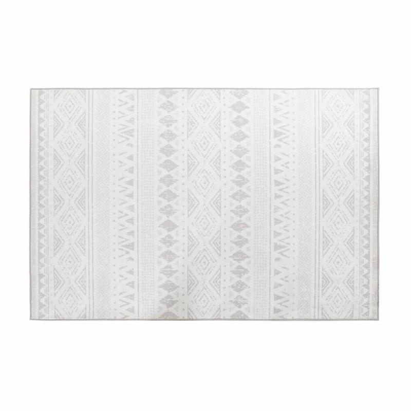 Alfombra DKD Home Decor Gris Ikat (160 x 230 x 0,4 cm)