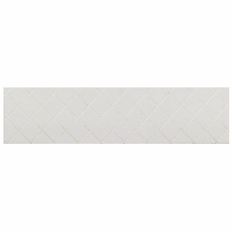 Alfombra DKD Home Decor Blanco Rombos Moderno (60 x 240 x 2,2 cm)