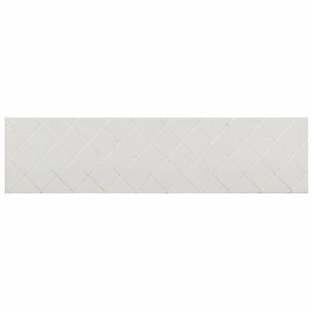 Alfombra DKD Home Decor Blanco Rombos Moderno (60 x 240 x 2,2 cm)