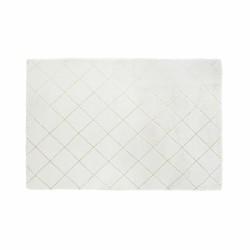 Alfombra DKD Home Decor Blanco Moderno (120 x 180 x 2,2 cm)