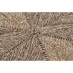 Alfombra DKD Home Decor Natural (120 x 1 x 120 cm)