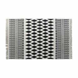 Alfombra DKD Home Decor Negro Blanco (120 x 180 x 0,7 cm)