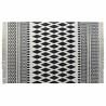 Alfombra DKD Home Decor Negro Blanco (160 x 250 x 0,7 cm)