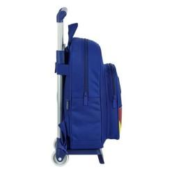 Mochila Escolar con Ruedas 705 F.C. Barcelona (27 x 10 x 67 cm)