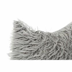 Alfombra DKD Home Decor Gris Con pelo 60 x 90 x 2 cm