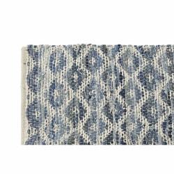 Alfombra DKD Home Decor Azul Blanco (120 x 180 x 1 cm)