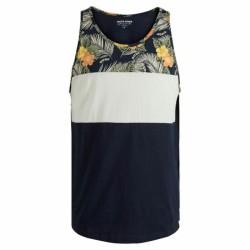 Camiseta de Manga Corta Infantil JORVENICE BLOCK TANK TOP Jack & Jones 12210056 Marino