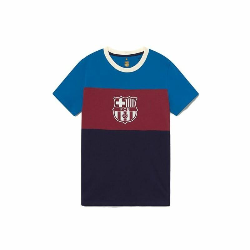 Camiseta de Fútbol de Manga Corta Hombre F.C. Barcelona Azul