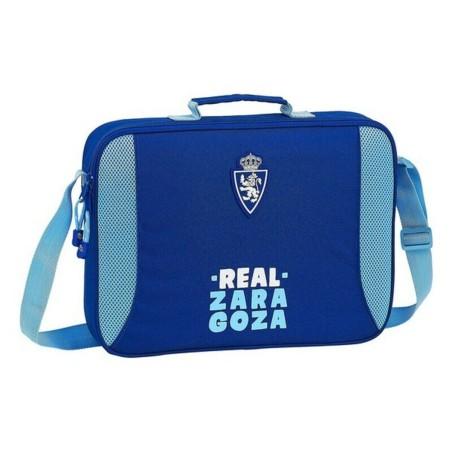 Cartera Escolar Real Zaragoza Azul Azul claro (38 x 28 x 6 cm)