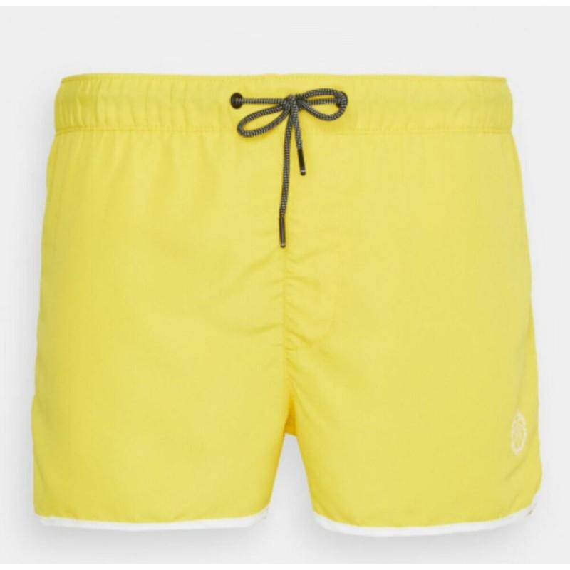 Pantalones Cortos Deportivos para Hombre JPSTKOS AKM SOLID Jack & Jones 12204022 Amarillo