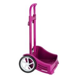 Carro Portamochilas Safta SF-641078-205 Fucsia 40 x 85 x 28 cm