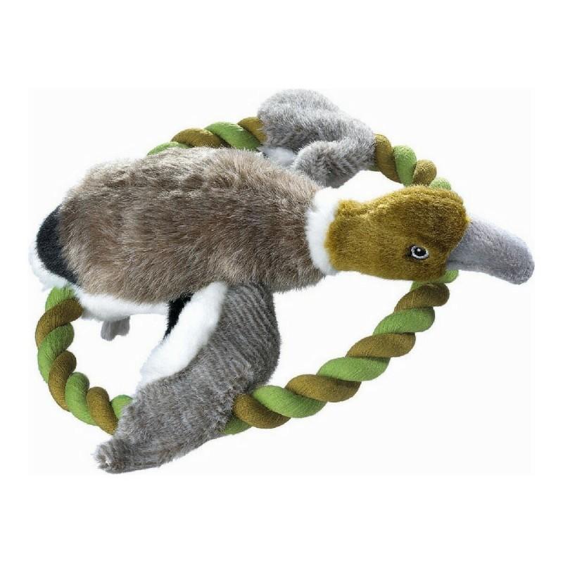 Peluche para perros Hunter Wildlife Train Con cuerda Pato (26 cm)