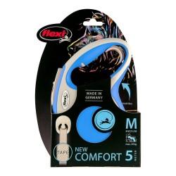 Correa para Perro Flexi NEW COMFORT Azul Talla M