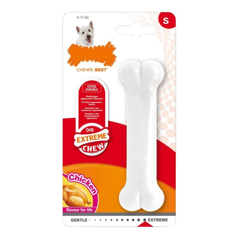 Mordedor de perro Nylabone Extreme Chew Talla M Pollo Nylon