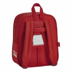 Mochila Infantil Real Sporting de Gijón Rojo