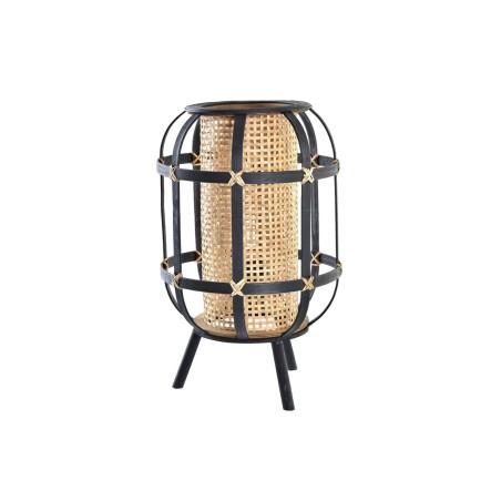 Lámpara de mesa DKD Home Decor Negro Marrón Colonial 220 V 50 W (31 x 31 x 51 cm)