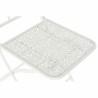 Silla de Jardín DKD Home Decor Blanco Metal 40 x 48 x 93 cm