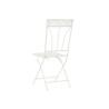 Silla de Jardín DKD Home Decor Blanco Metal 40 x 48 x 93 cm