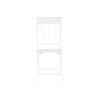 Silla de Jardín DKD Home Decor Blanco Metal 40 x 48 x 93 cm