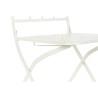 Silla de Jardín DKD Home Decor Blanco Metal 40 x 48 x 93 cm