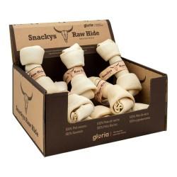 Snack para Perros Gloria Snackys Rawhide 15-17 cm Nudo 10 Unidades