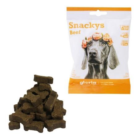 Snack para Perros Gloria Display Snackys 30 x 75 g Buey