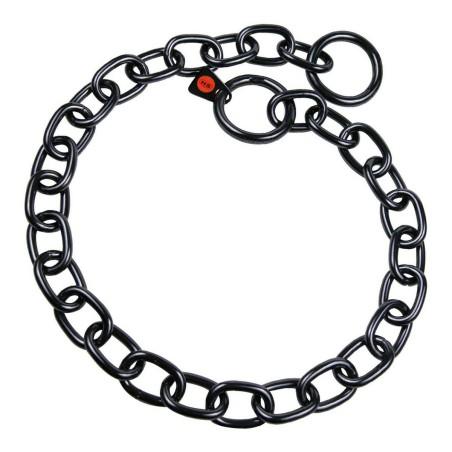 Collar para Perro Hs Sprenger Negro 4 mm Eslabones Semi-Largo (69 cm)