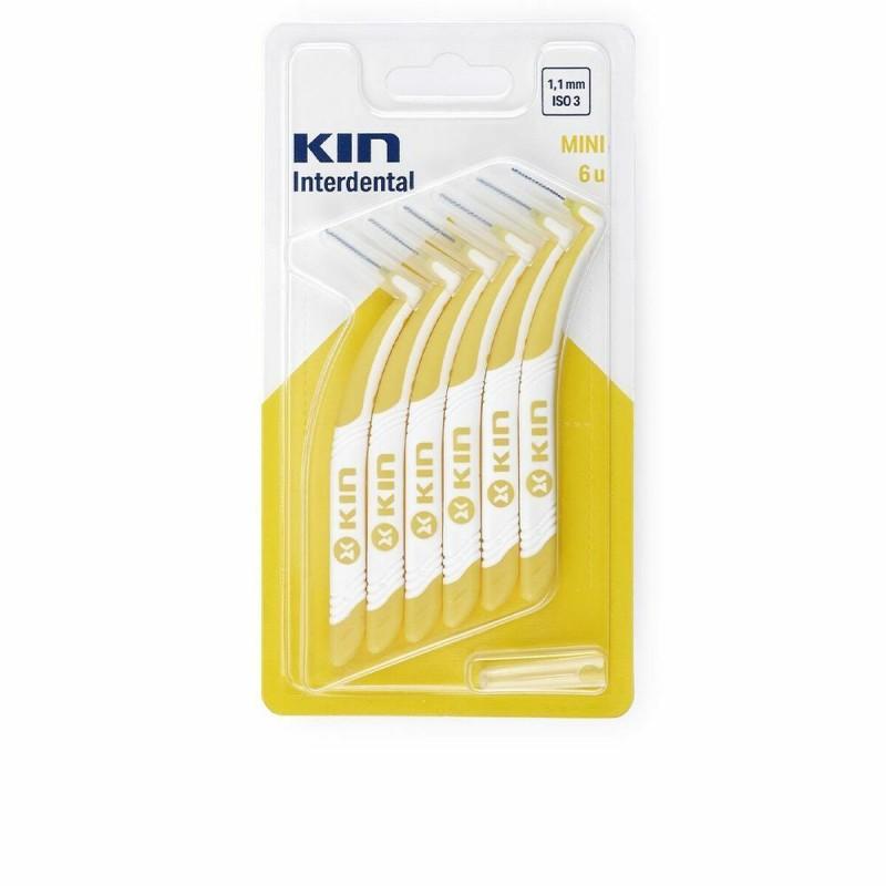 Cepillo de Dientes Interdental Kin Mini 6 Unidades 1,1 mm