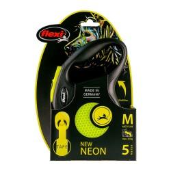 Correa para Perro Flexi NEW CLASSIC NEON 5 m Talla S