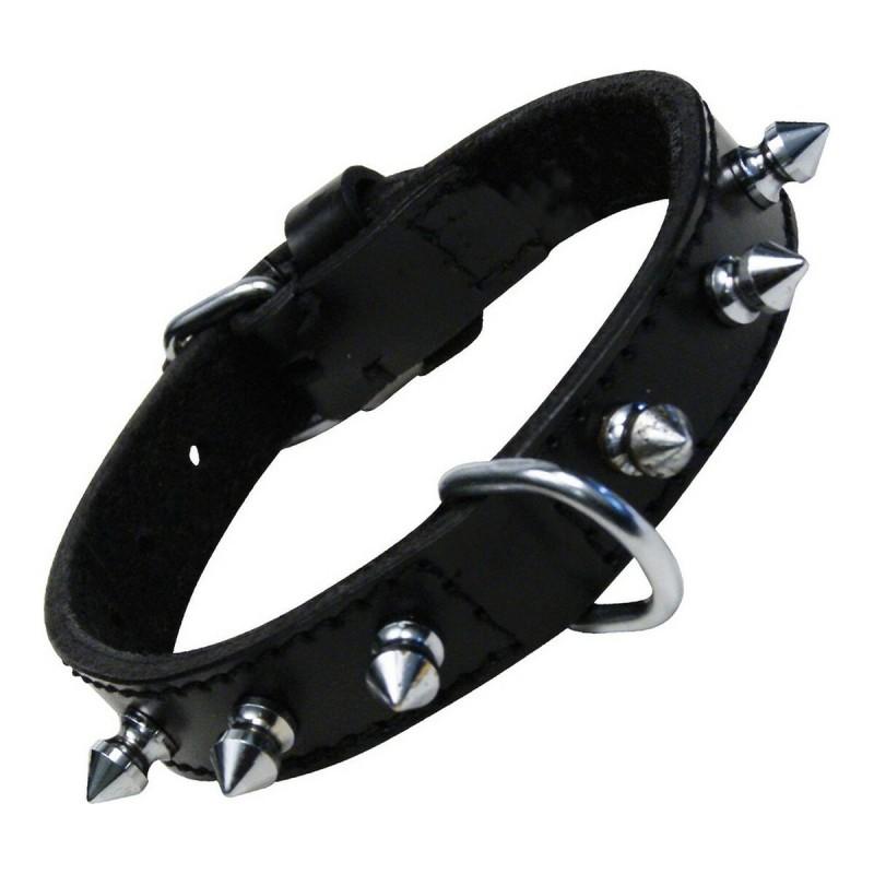 Collar para Perro Gloria Negro Pinchos (35 cm)