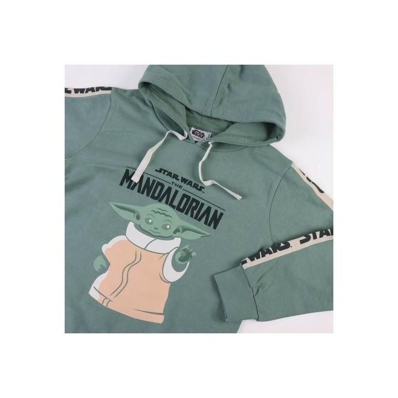 Sudadera con Capucha NiÃ±o The Mandalorian Verde