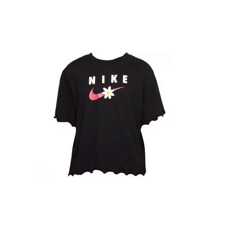 Camiseta de Manga Corta Infantil TEE ENERGY BOXY FRILLY  Nike DO1351 Negro