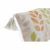 Cojín DKD Home Decor 60 x 10 x 30 cm Beige Multicolor Flores