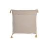 Cojín DKD Home Decor Beige Rombos 60 x 20 x 60 cm