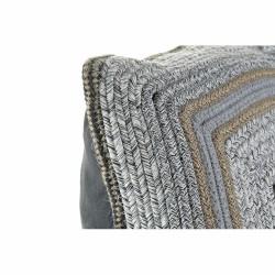 Cojín DKD Home Decor Natural Gris 40 x 10 x 40 cm Boho