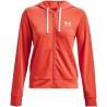 Sudadera con Capucha y Cremallera Mujer Under Armour Rival Terry