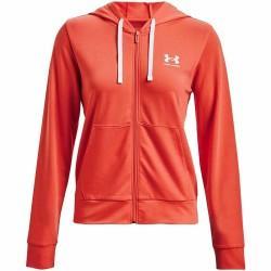 Sudadera con Capucha y Cremallera Mujer Under Armour Rival Terry