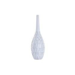 Jarrón DKD Home Decor Blanco Resina Moderno (19 x 19 x 60 cm)