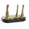 Figura Decorativa DKD Home Decor 25 x 9,8 x 44,5 cm Negro Dorado Bailarina Ballet Romántico