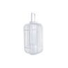 Farol DKD Home Decor Cristal Blanco Bambú (28 x 28 x 47 cm)