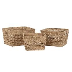 Juego de Cestas DKD Home Decor 40 x 35 x 23 cm Boho